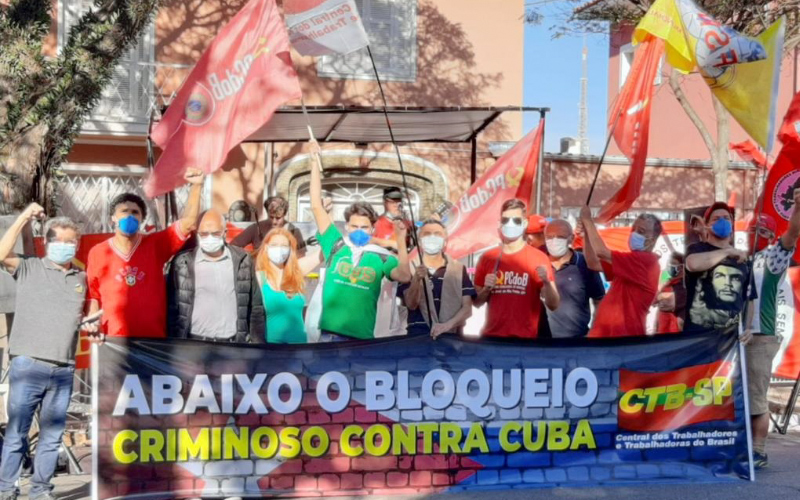 Movimentos Sociais fazem domingo de solidariedade a CUBA