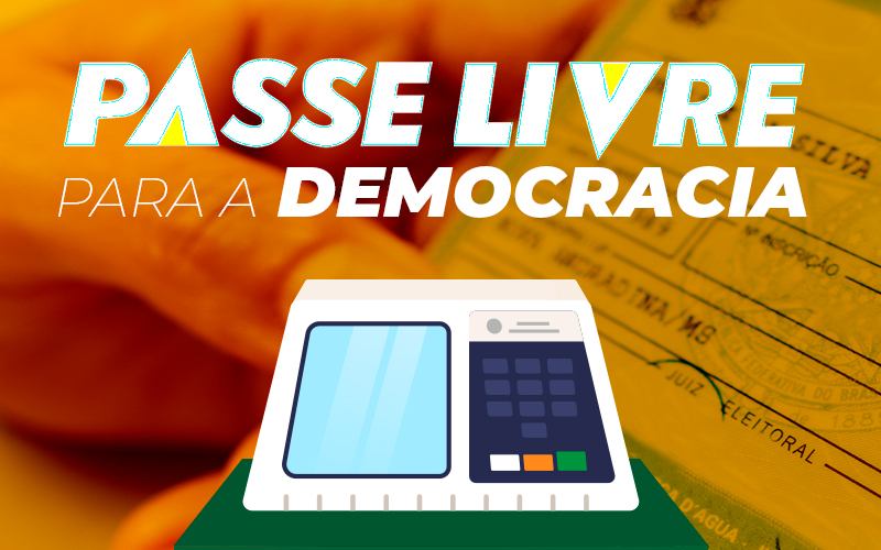 Por passe livre no dia da eleição