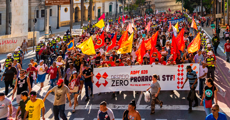 Campanha Despejo Zero coloca Bloco na Rua, em SP, para impedir tragédia humanitária
