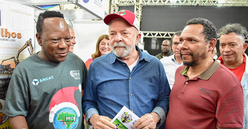 Lula participa do “19º Natal dos Catadores” e encontra lideranças da População em Situação de Rua