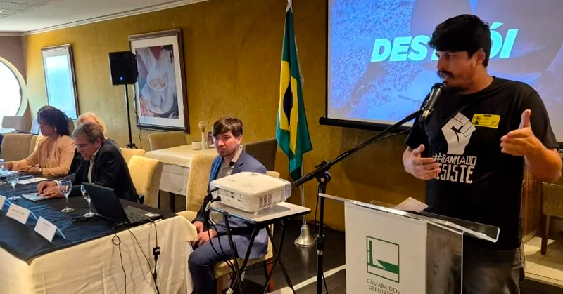 Dirigente da FACESP vai a Brasília representar a luta contra a implantação de termelétrica no interior de São Paulo