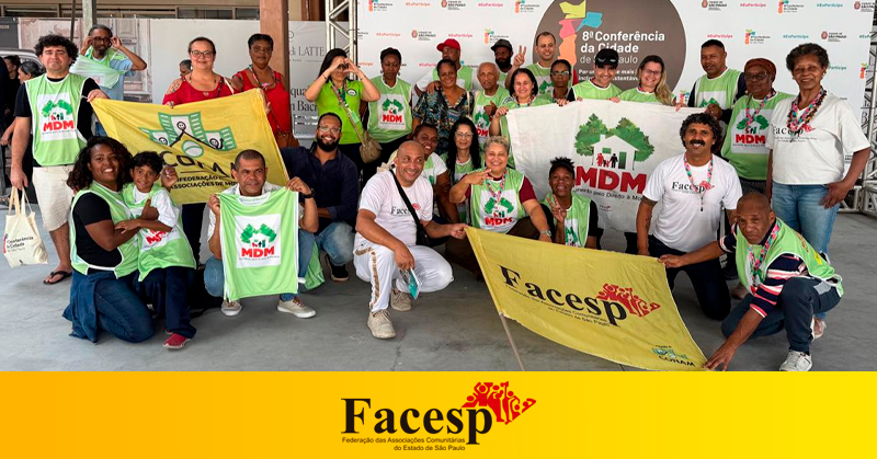 FACESP mobiliza suas entidades para 8ª Conferência das Cidades na Capital de São Paulo