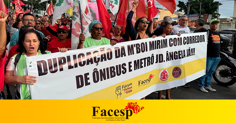 Movimentos da região de M’ Boi Mirim pressionam pela Duplicação e Corredor de Ônibus em Canteiro Central